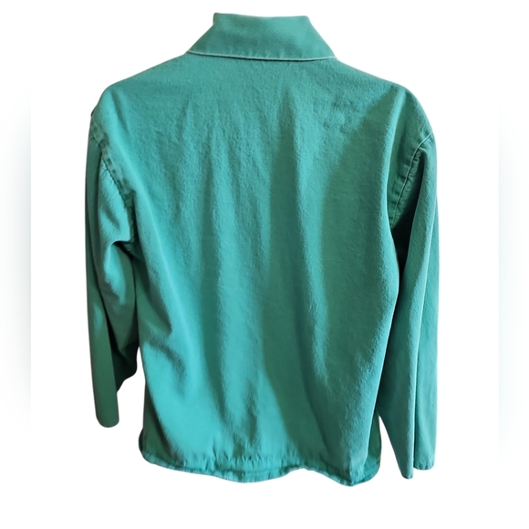 Westex FR7A Men’s Large Green Fire Retardant Snap Button Utility Jacket Safety - Picture 3 of 7